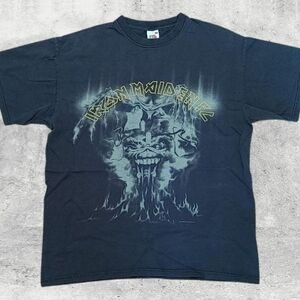 Iron Maiden Fan Club 2012 Graphic T-Shirt Fruit of the Loom Large Vintage